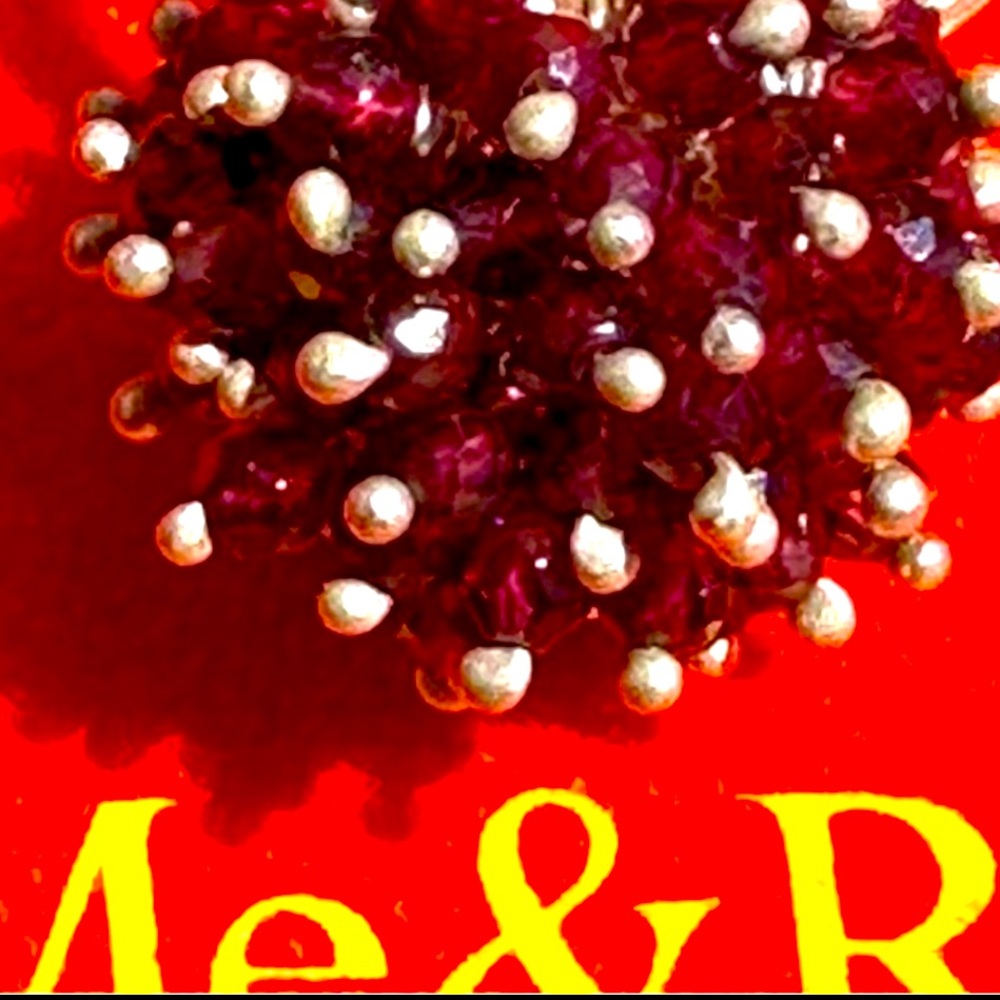 WOW POSHMARK - Authentic Me&Ro Garnet Sterling Silver Ring - RETIRED DESIGN